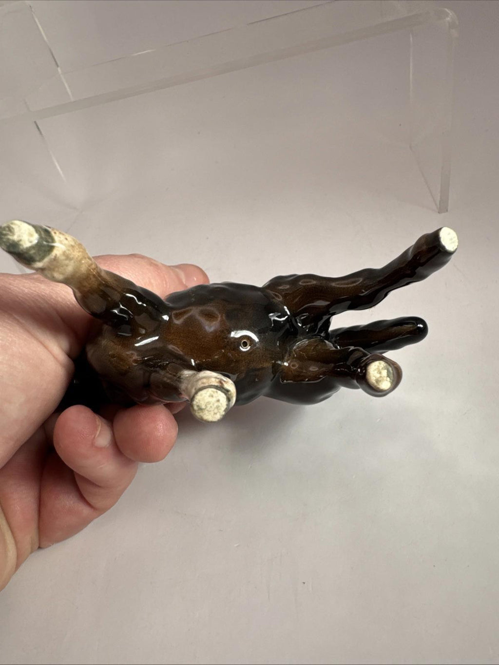 Beswick Horse Shetland Pony Foal No.1034 Brown Gloss