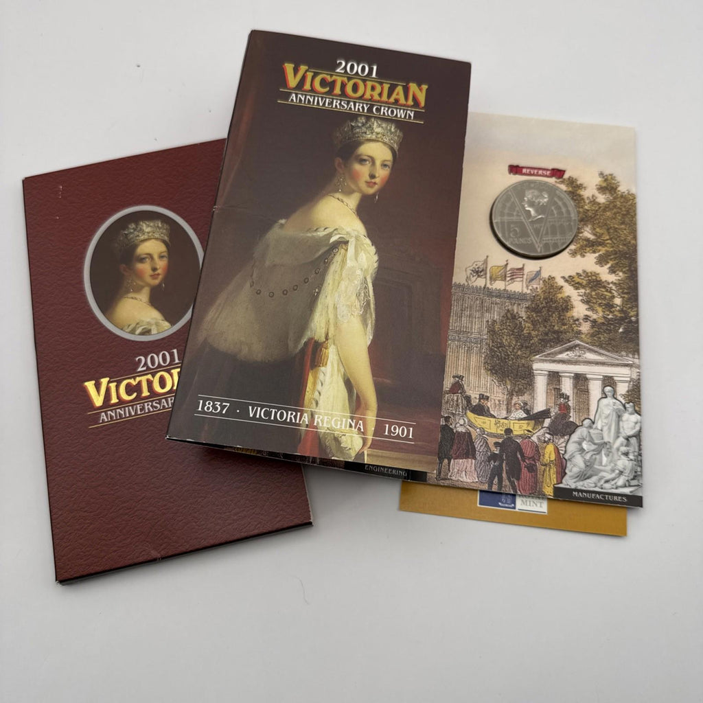 2001 Victorian Anniversary Crown Collection Coin