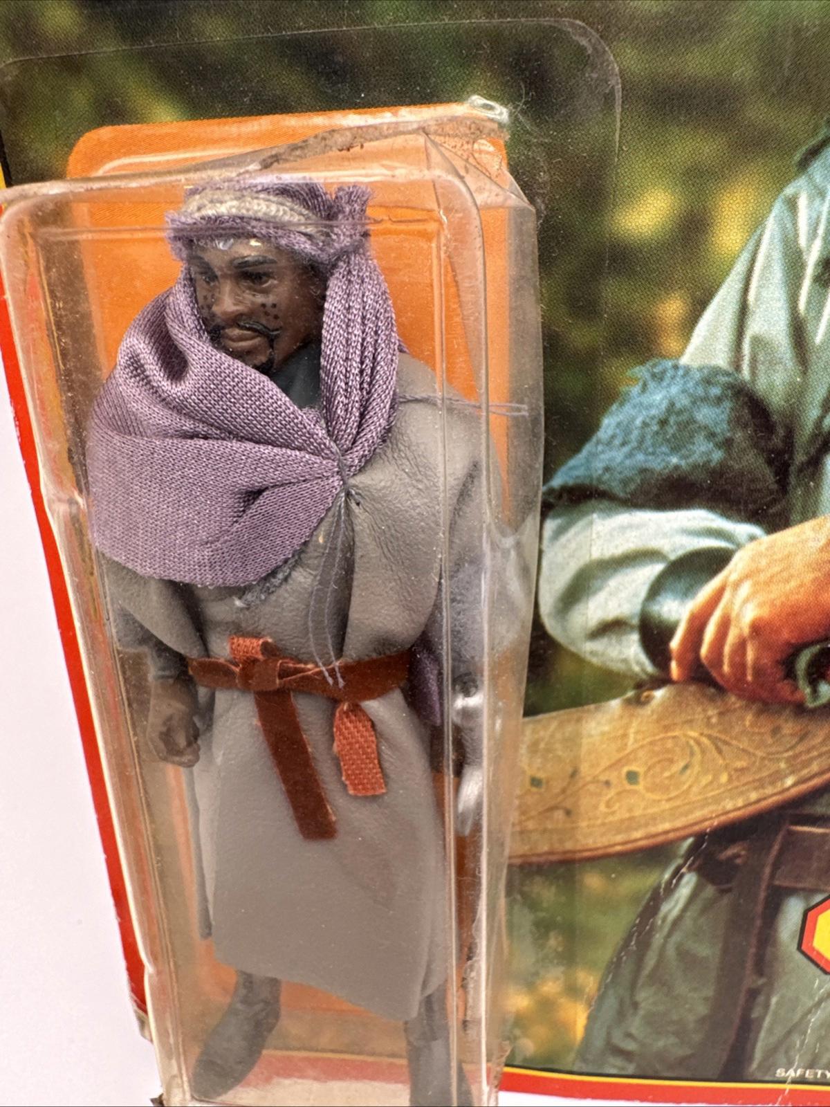 Robin Hood Figure Prince of Thieves - Azeem - Kenner - 1991 - Card Damaged