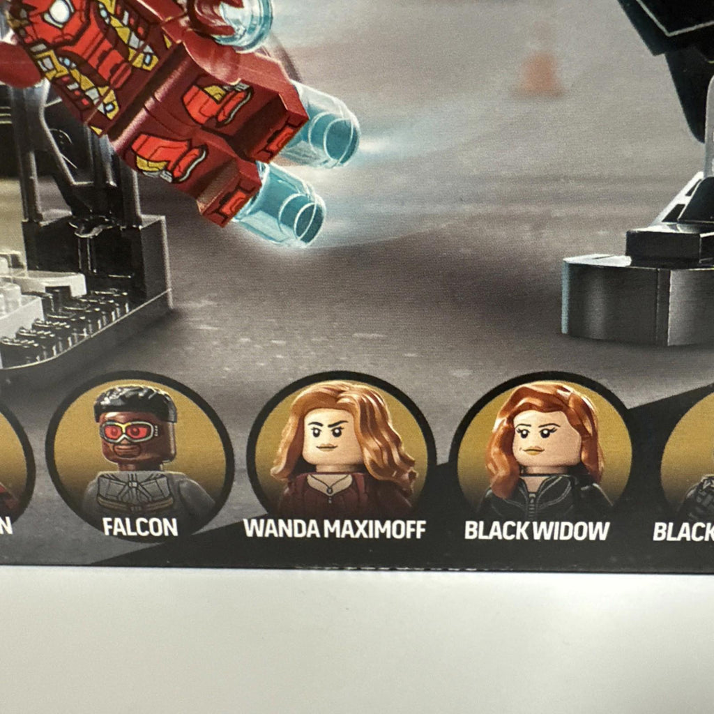 LEGO Marvel 76314 Super Heroes Captain America: Civil War Action Battle - New