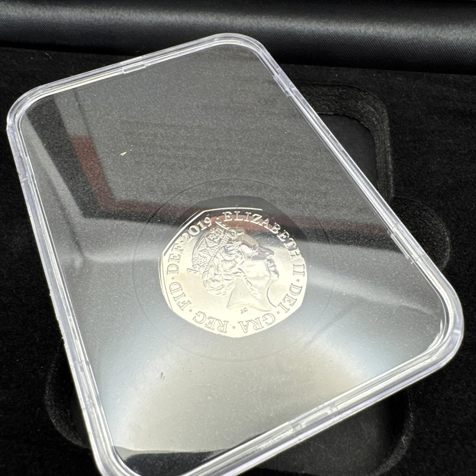 The Capsule Edition Featuring Sherlock Holmes 50p Coin With COA