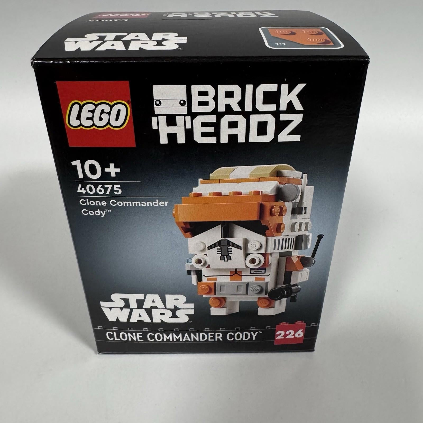 LEGO Brickheadz Star Wars Clone Commander Cody - 40675 - 2025 Retired