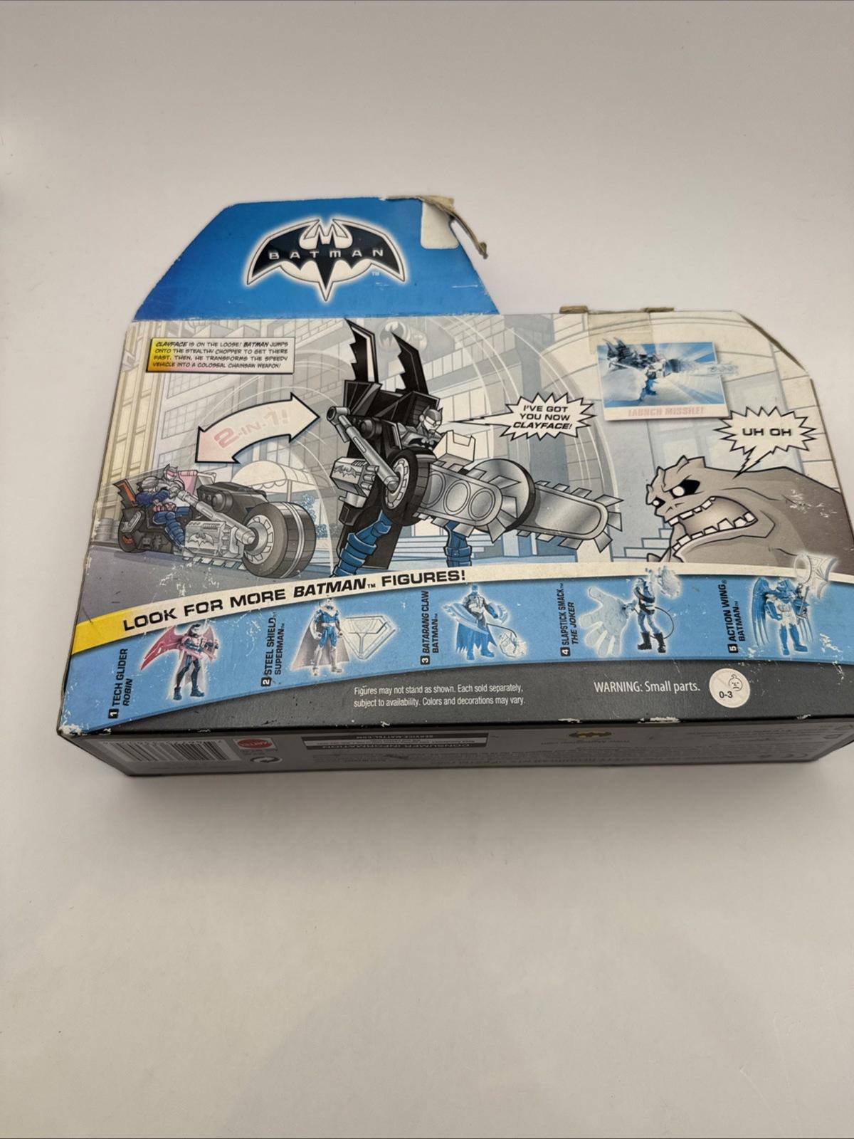 Batman Transforming Batman Chopper 2 In 1 Boxed New Sealed 2013 Box Damage