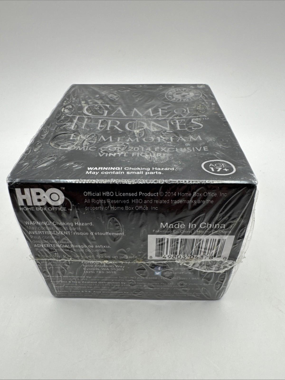 New Funko Mystery Minis Game of Thrones In Memoriam comic con 2014 figure