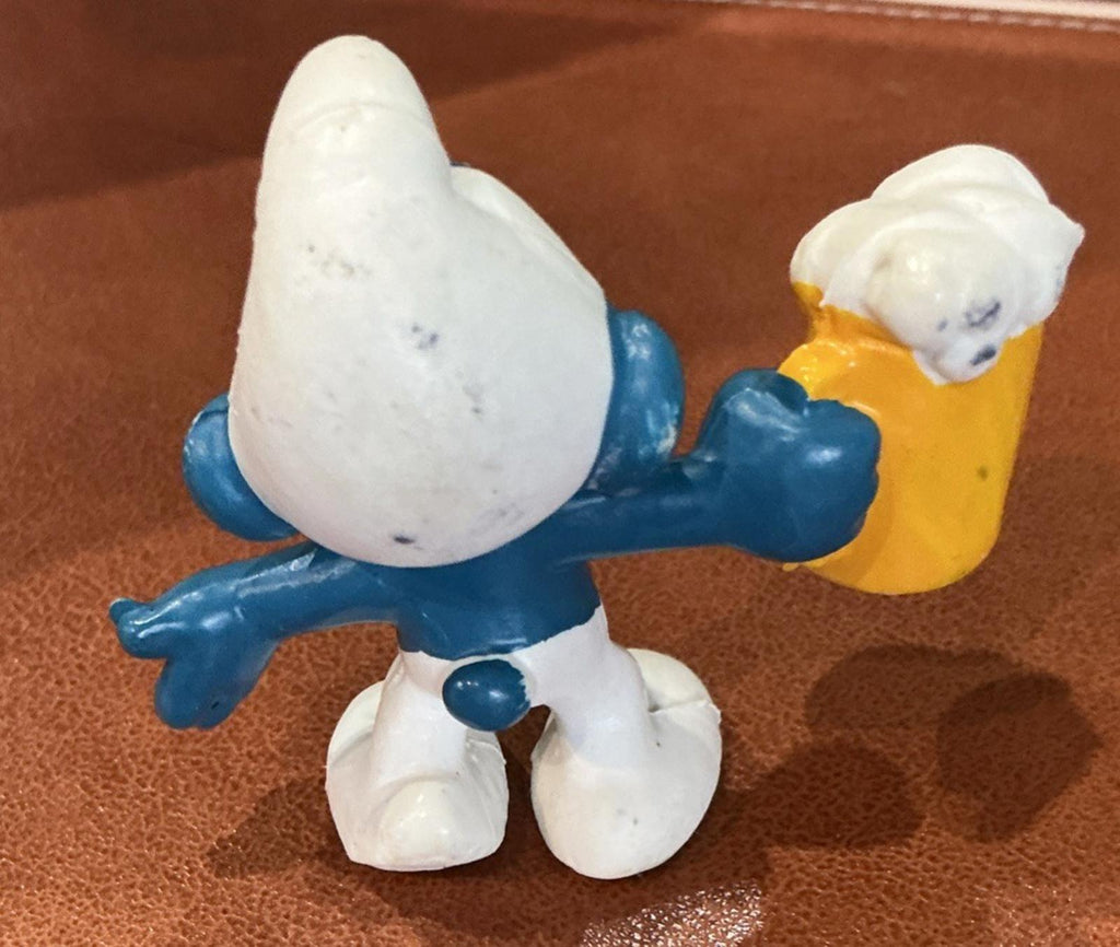 Vintage Beer Smurf  20078 Collectable Rare SM084