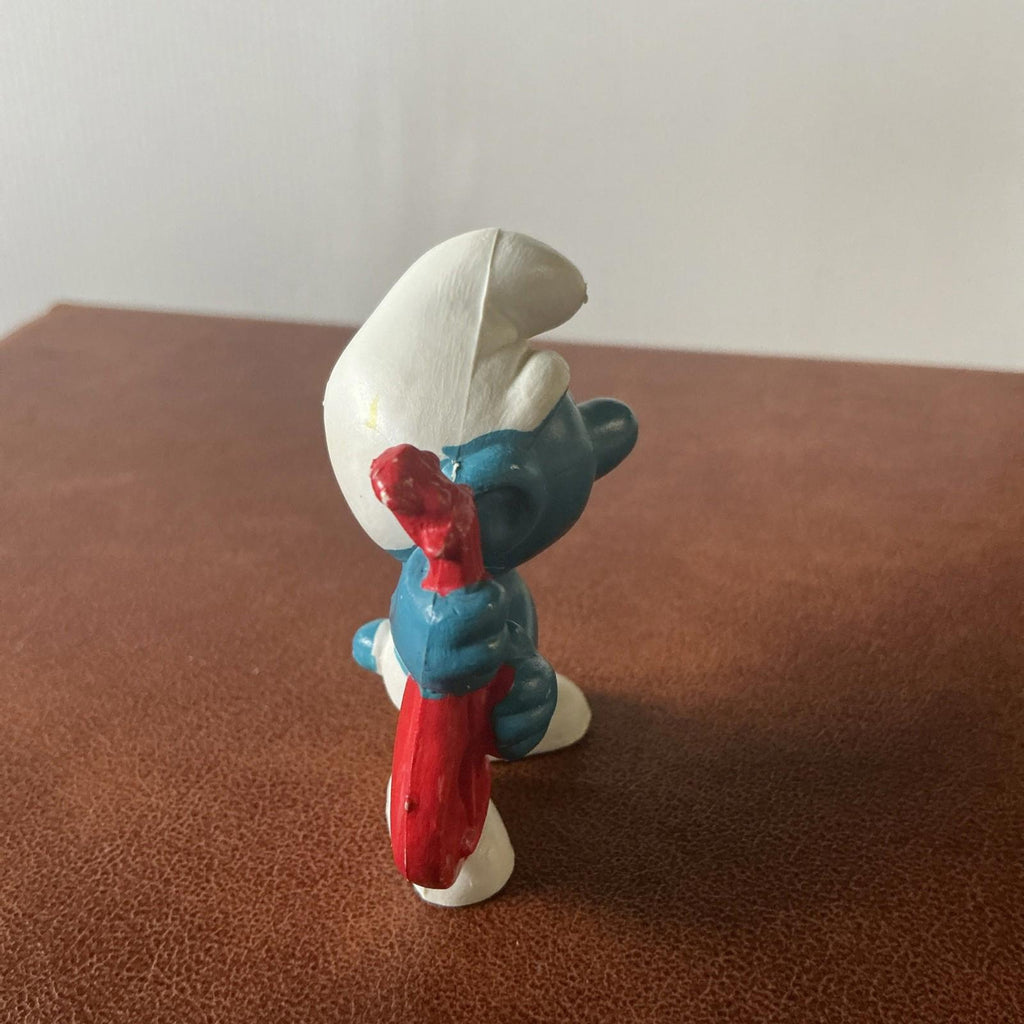 Lute Musical Smurf  ( Red Variant) 20013 PEYO Vintage Excellent Condition SM029