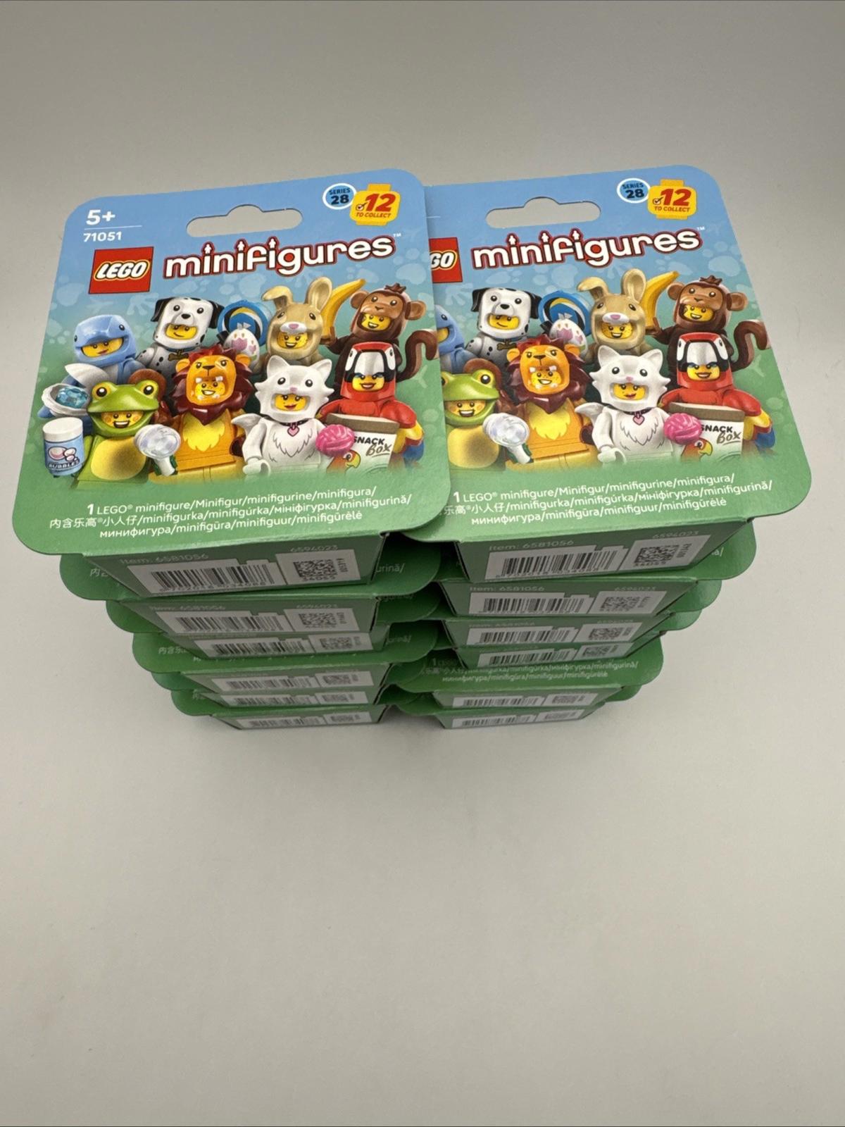 LEGO 71051 - Animal Costumes Minifigures Series 28  - FULL SET OF 12