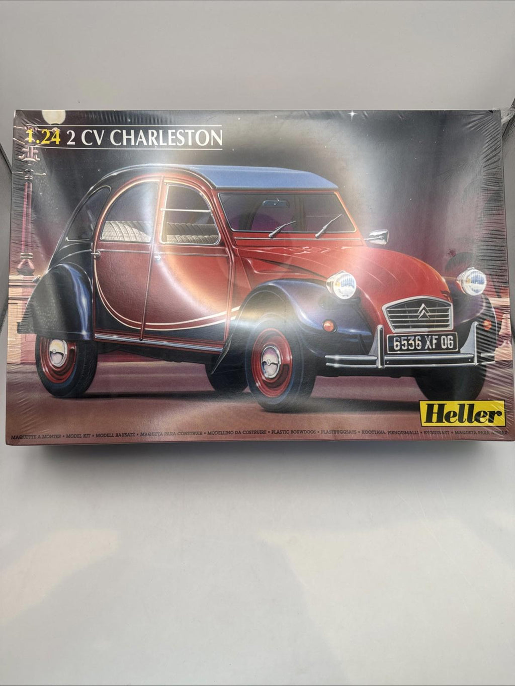 Citroën 2 CV Charleston Heller 80765 1:24 Scale Model Kit Sealed VGC