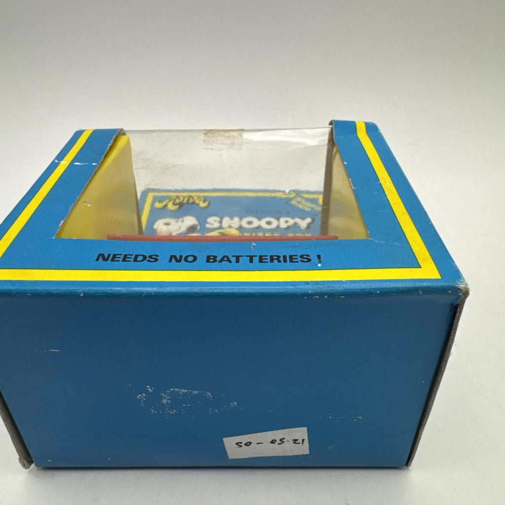 Vintage 1975 Snoopy Friction Toy in Box Peanuts Official Rare Vintage