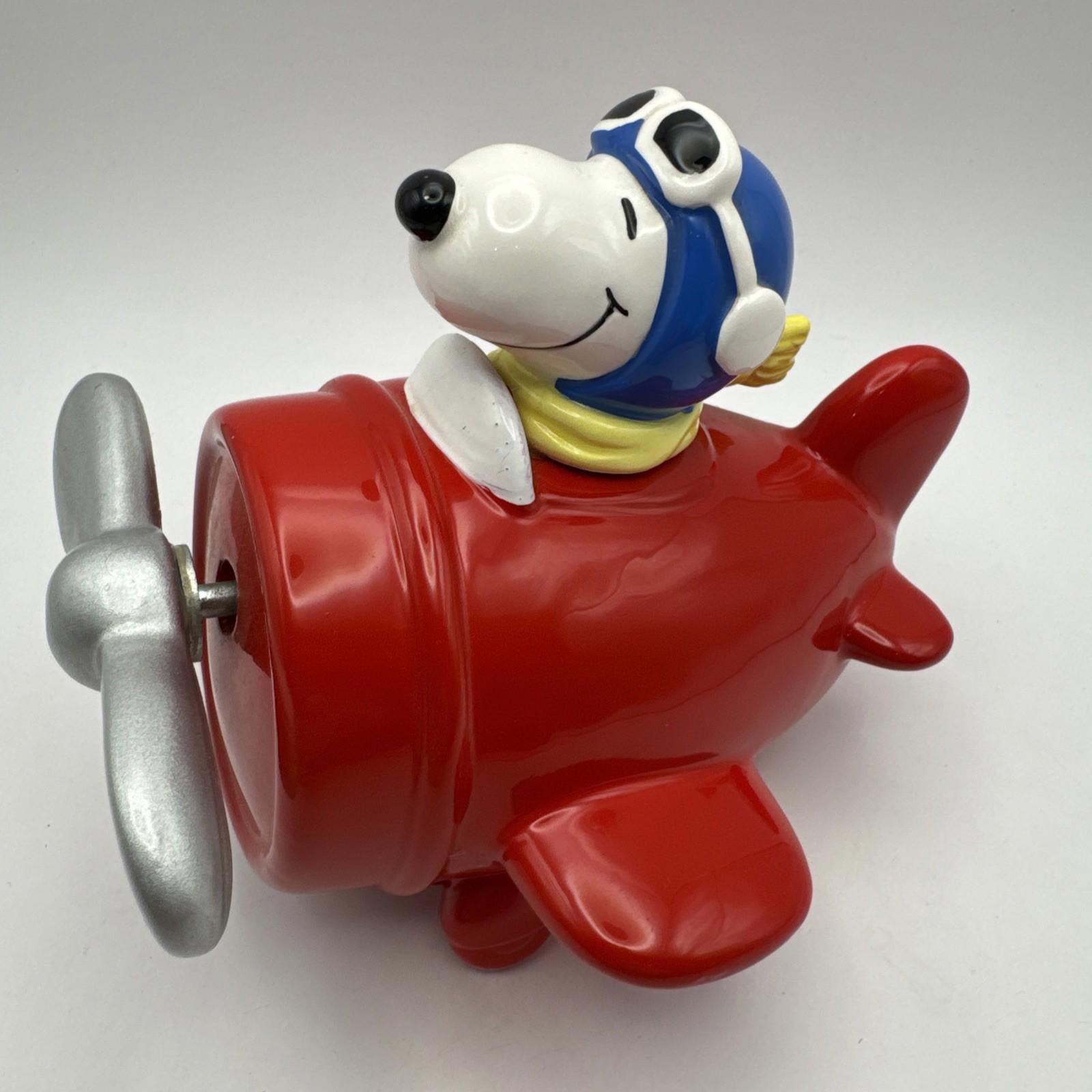 Peanuts Vintage Schmid Around The World In 80 Days Music Box