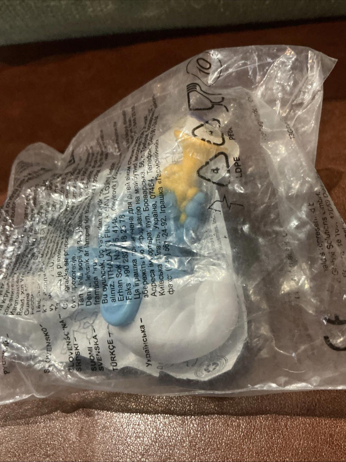 McDonalds Happy Meal Toy 2013 Smurfs Movie 2 Harmony Smurf SM0102 / 103
