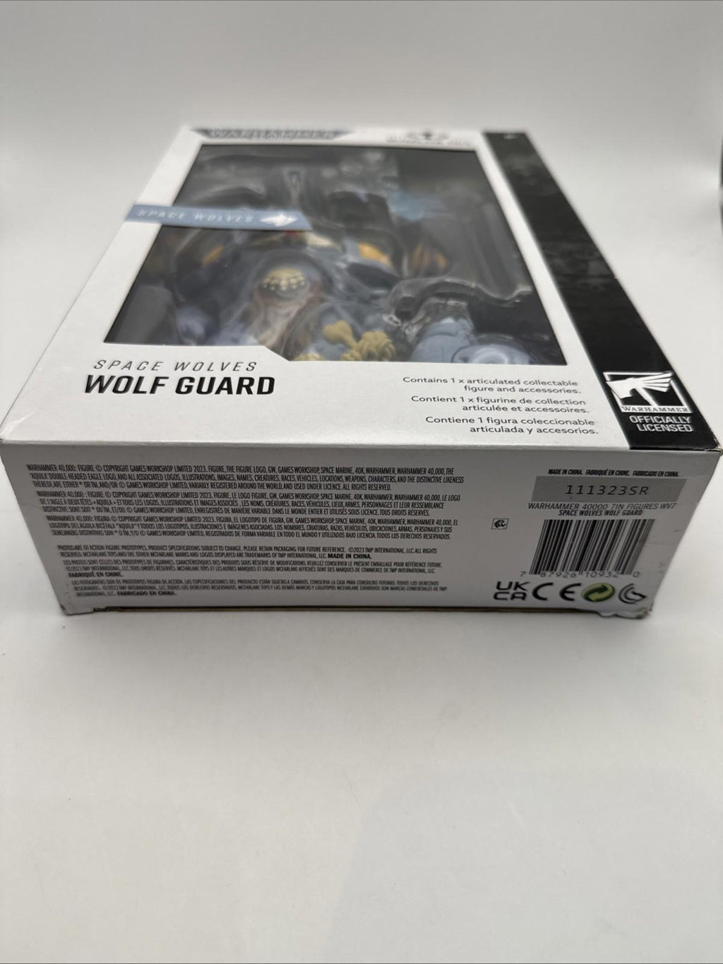 McFarlane Toys Warhammer 40K Statue Space Wolves Wolf Guard Action Figure 18 CM