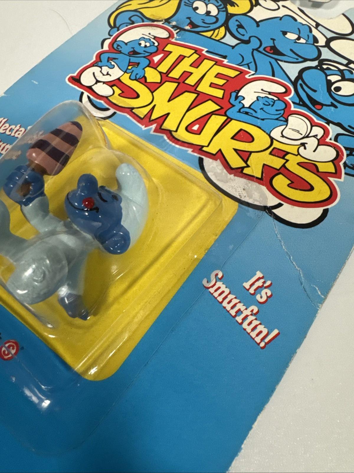 The Smurfs #20825 SMURF by Schleich Peyo in package by Irwin 1995