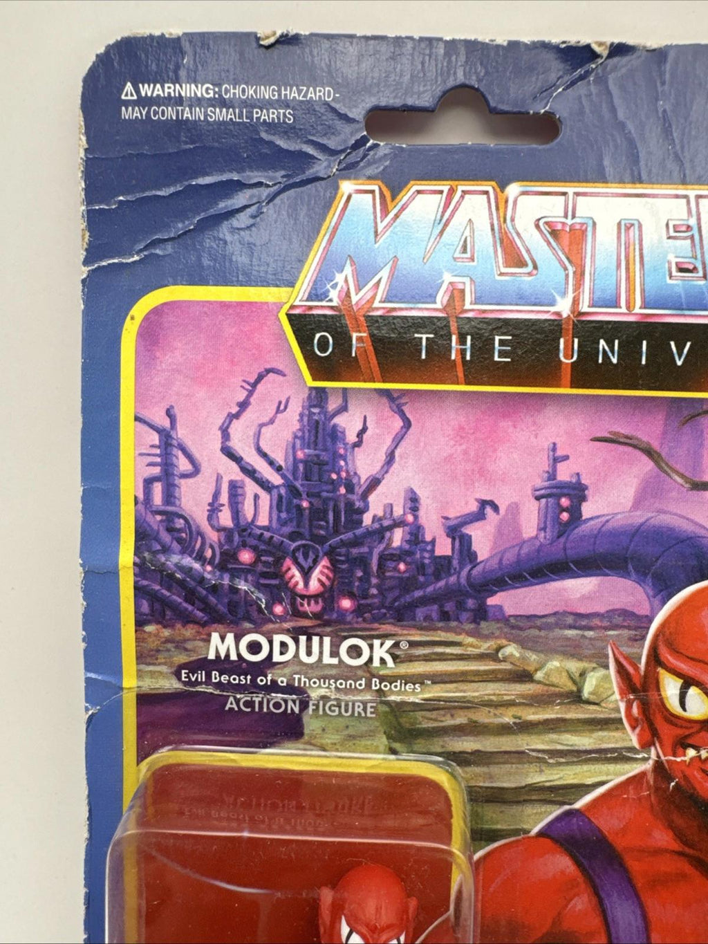 Super7 ReAction - Masters of the Universe - Modulok A Action Figure