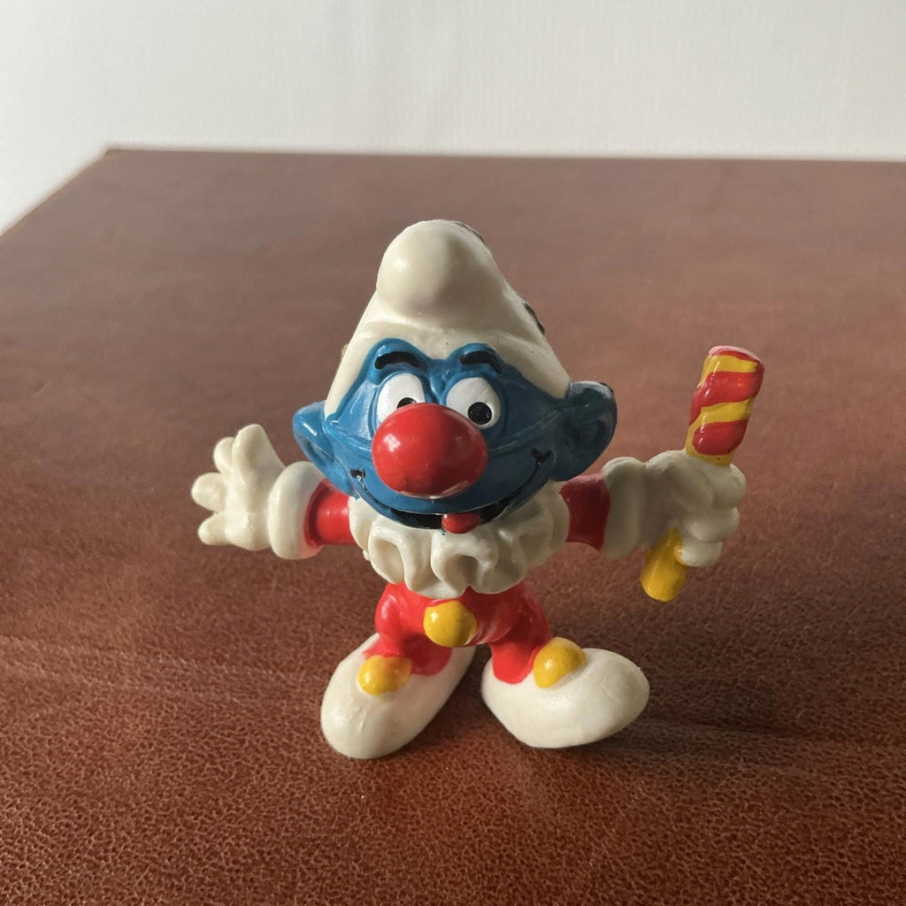1996 McDonald’s Clown Smurf Collectable SM009 Excellent Condition