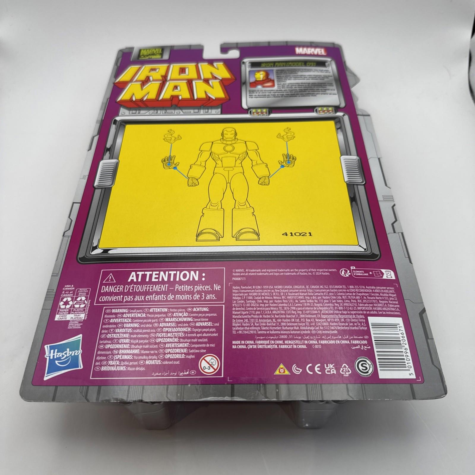 Iron Man Marvel Legends Iron Man (Model 09) 6-Inch Action Figures