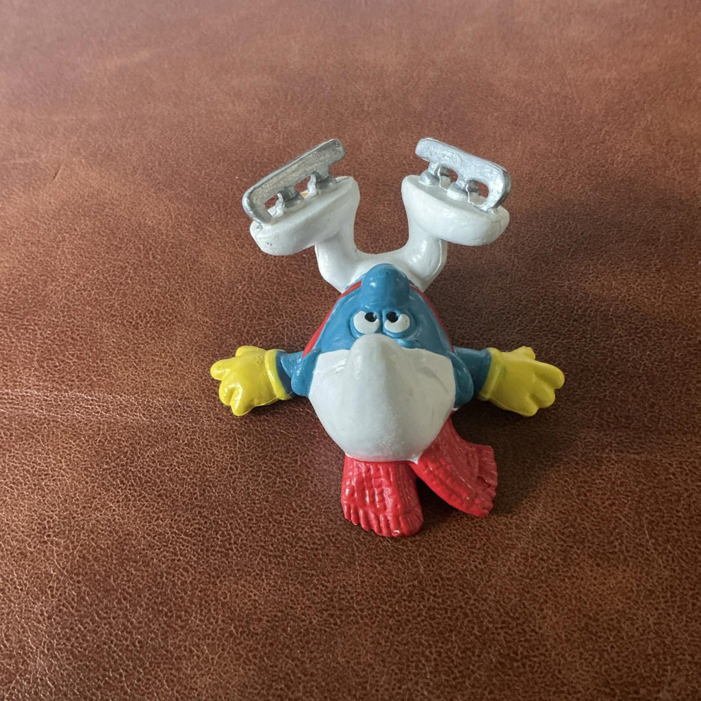 1980 Vintage Ice Skater Smurf 20121 Rare Collectable SM021