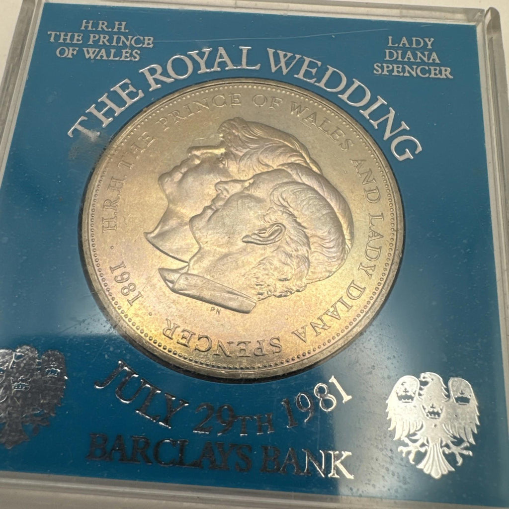 Royal Wedding Commemorative Crown Prince Charles and Lady Diana July 29th 1981