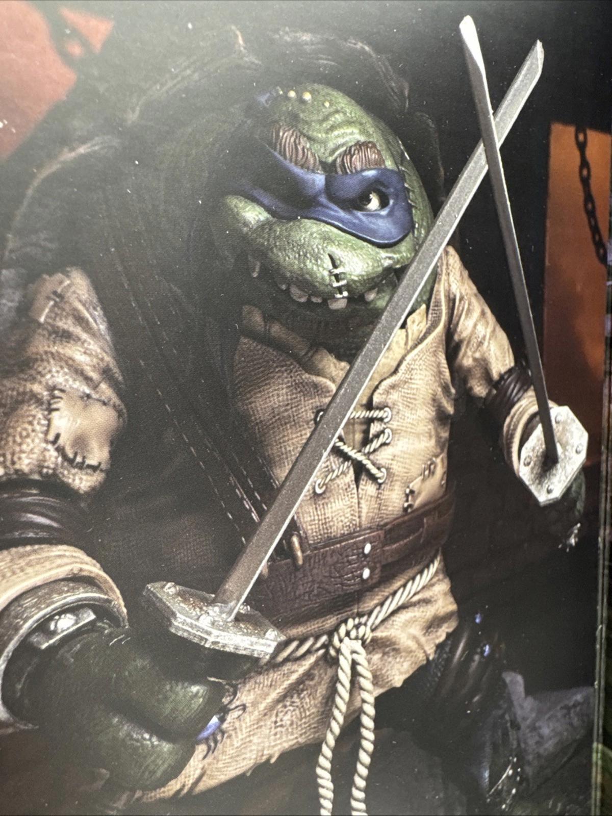 NECA TMNT Ultimate Leonardo Hunchback Universal Monsters Action Figure 7"