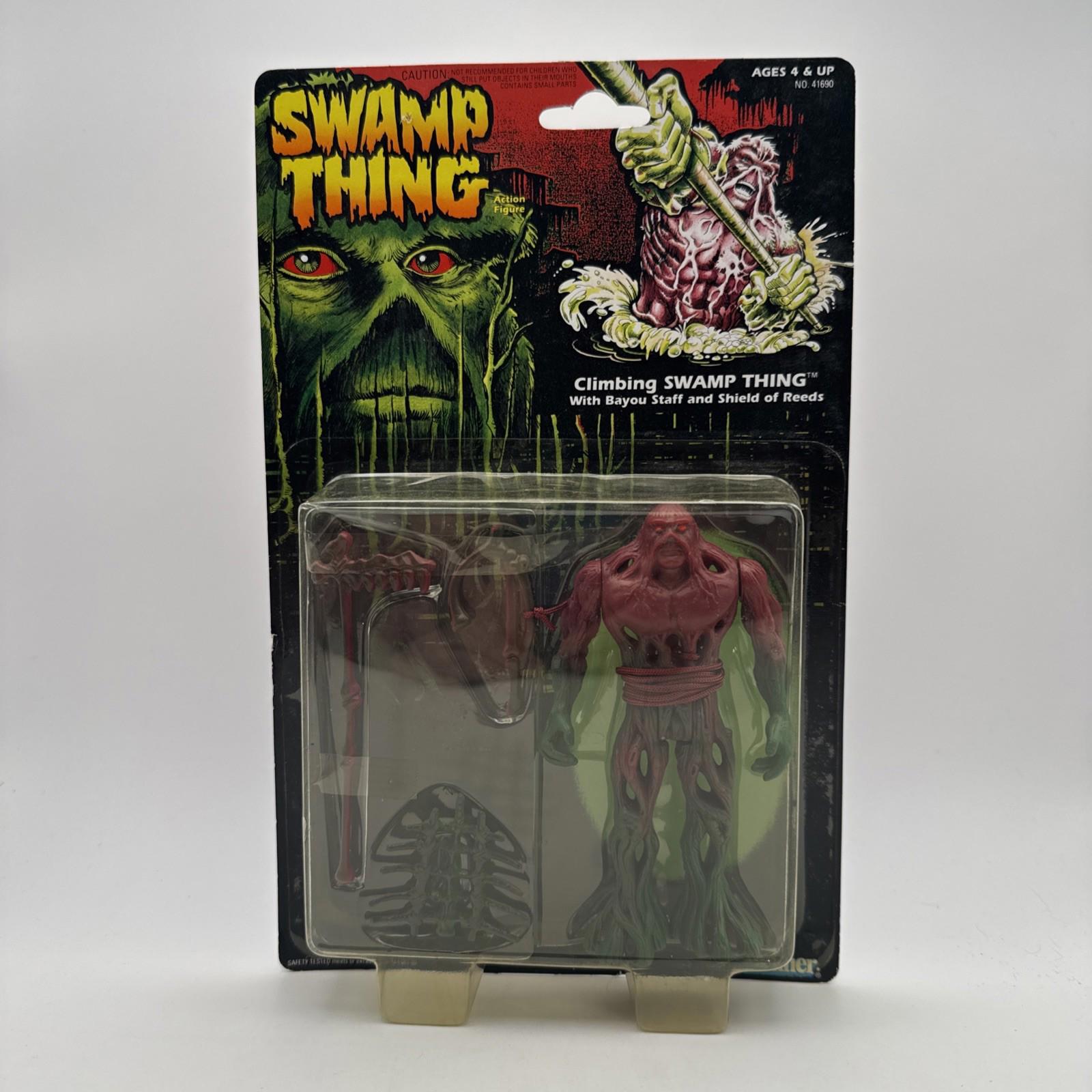 Vintage Kenner Swamp Thing CLIMBING SWAMP THING Figure Sealed 1991