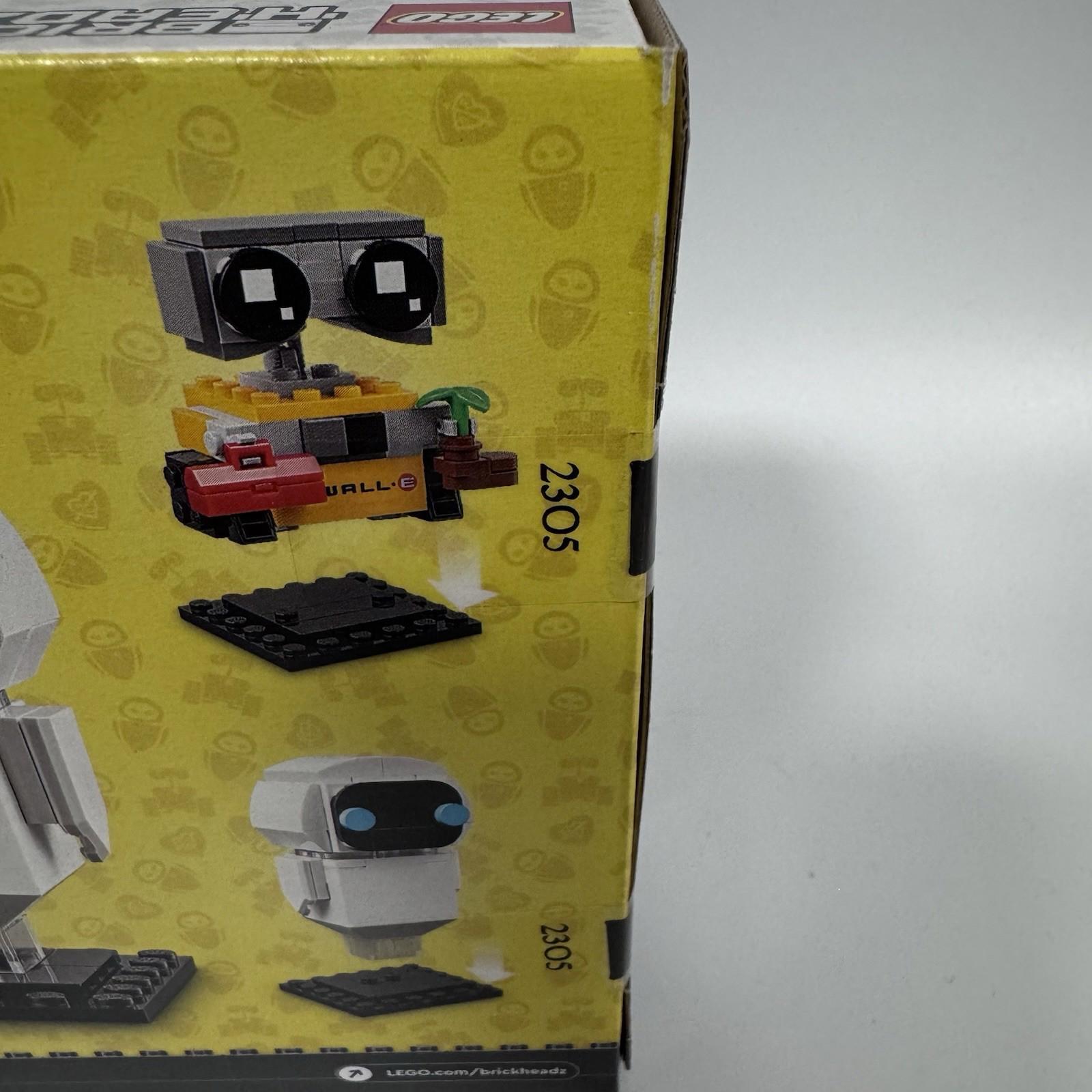 LEGO Disney Pixar: Brickheadz Eve and Wall.E (40619) - Brand New & Sealed