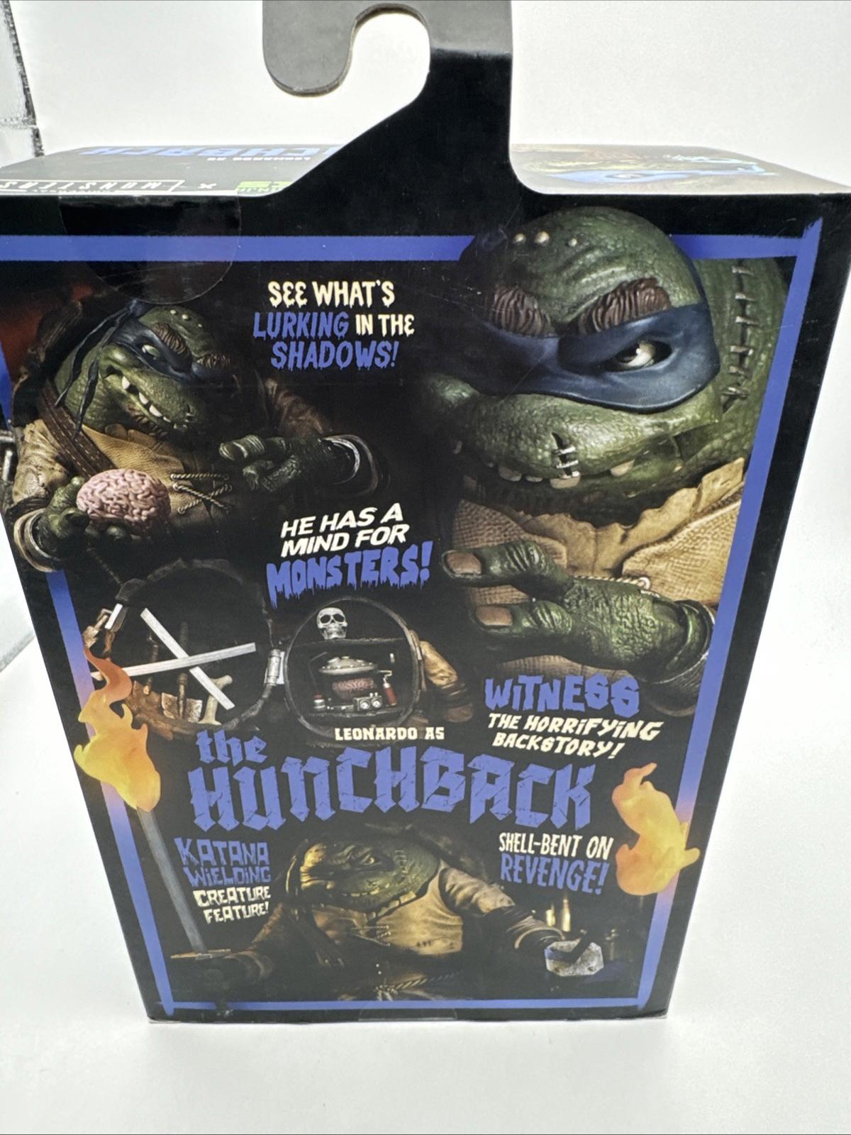 NECA TMNT Ultimate Leonardo Hunchback Universal Monsters Action Figure 7"