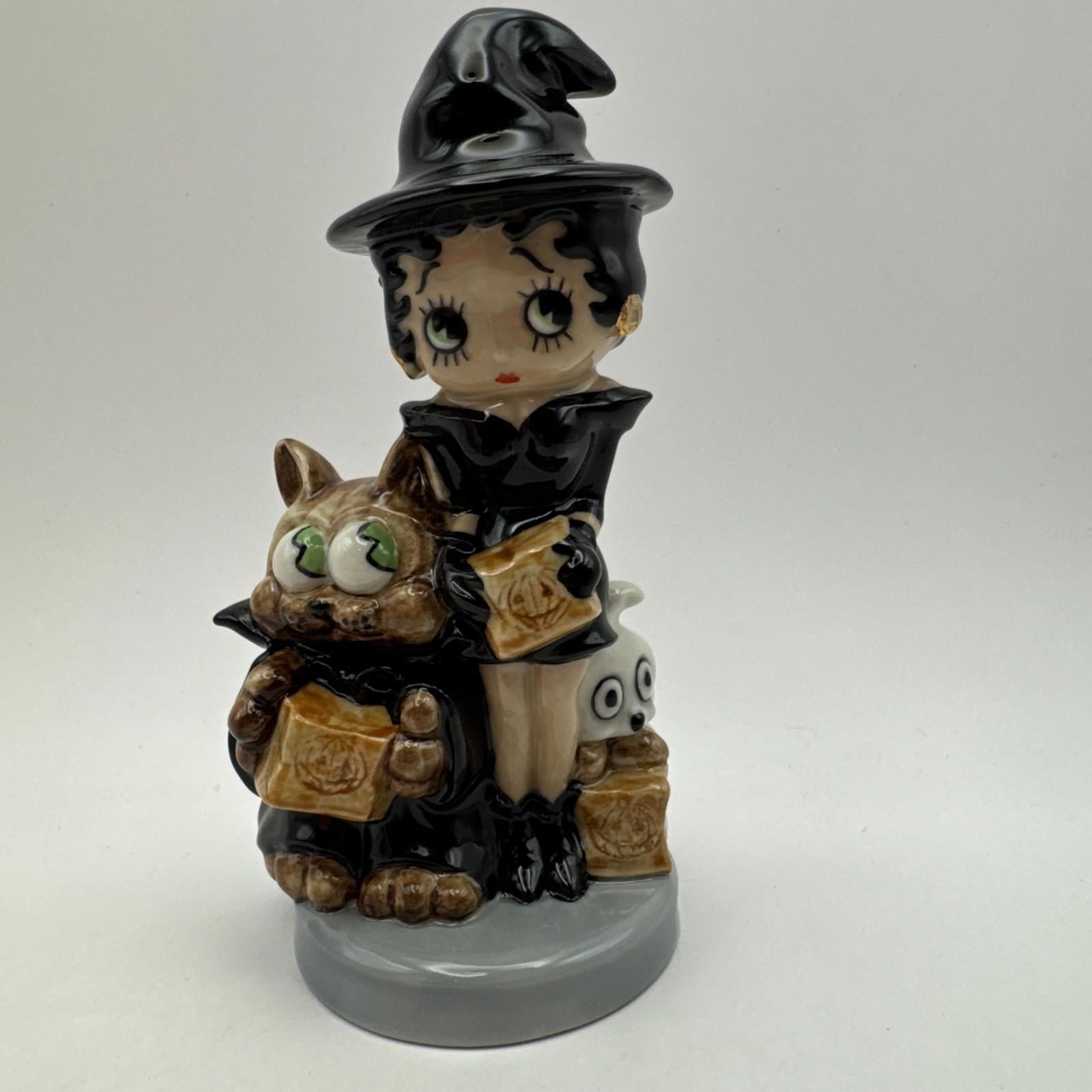 Wade Betty Boop Halloween Trick Or Treat Mint Condition Boxed COA