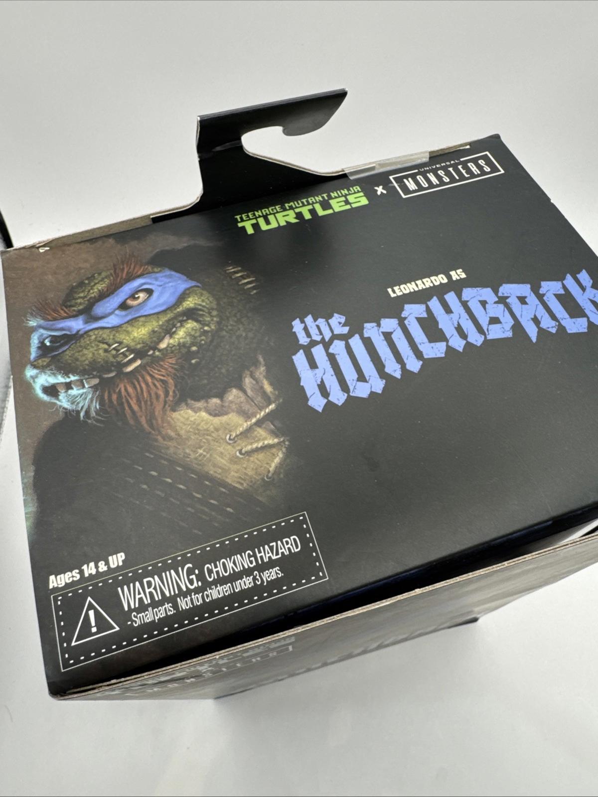 NECA TMNT Ultimate Leonardo Hunchback Universal Monsters Action Figure 7"